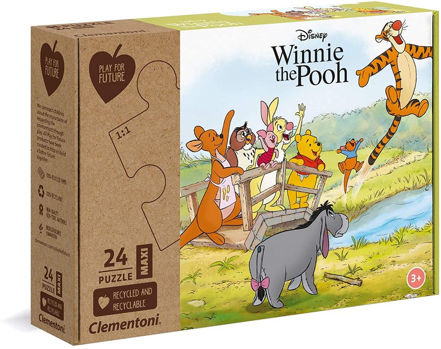 Clementoni Winnie the Pooh 24 Teile Maxi Puzzle