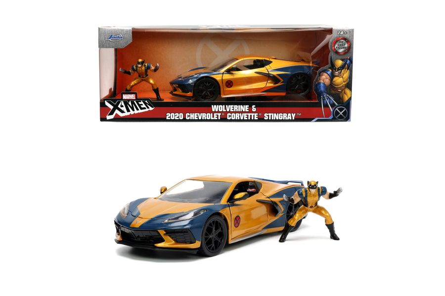 Marvel X-Men Wolverin Chevy Corvette