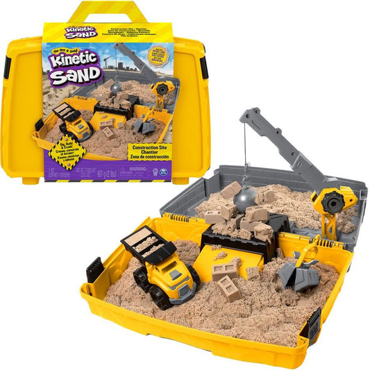 Spin Master 13430 - Kinetic Sand Baustellen Sandbox