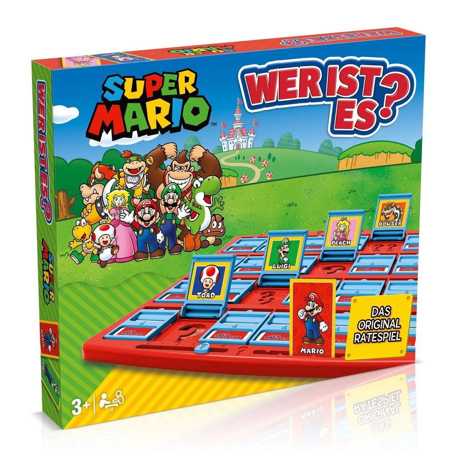 Winning Moves 48480 - Wer ist es? Super Mario - Ratespiel