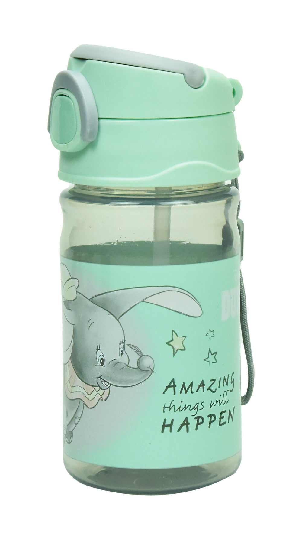 Disney Dumbo Plastikwasserflasche mit Aufhänger