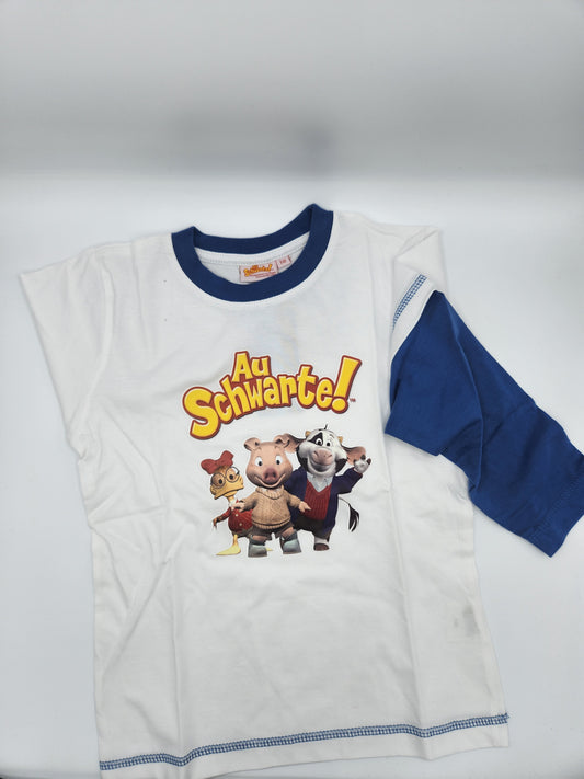 Langarm Shirt " Au Schwarte! "