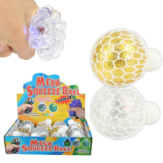 Squishy Mesh Squeeze Balls